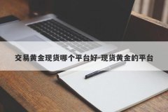 交易黄金现货哪个平台好-现货黄金的平台