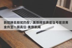 新冠肺炎担忧仍存、美债释放衰退信号现货黄金升至一周高位-美债新闻