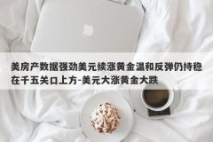 美房产数据强劲美元续涨黄金温和反弹仍持稳在千五关口上方-美元大涨黄金大