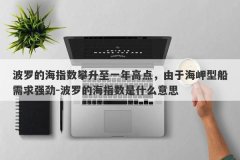 波罗的海指数攀升至一年高点，由于海岬型船需求强劲-波罗的海指数是什么意